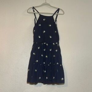 Aftermarket Navy Daisy Dress M